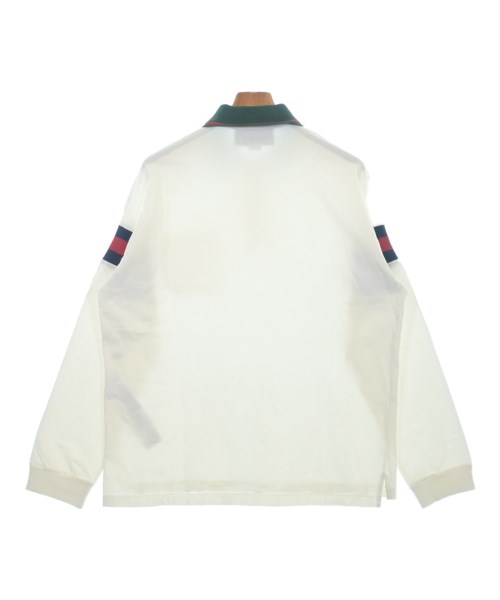 GUCCI（グッチ）ポロシャツ 白 サイズ:L メンズ/2200622230061