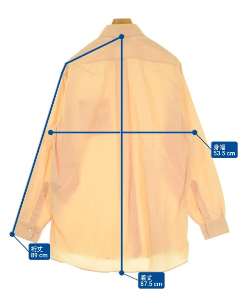 GUCCI（グッチ）カジュアルシャツ オレンジ サイズ:44(S位) メンズ/2200622230252