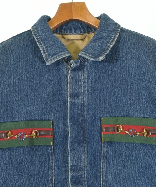 GUCCI（グッチ）デニムジャケット 青 サイズ:46(M位) メンズ/2200624462019