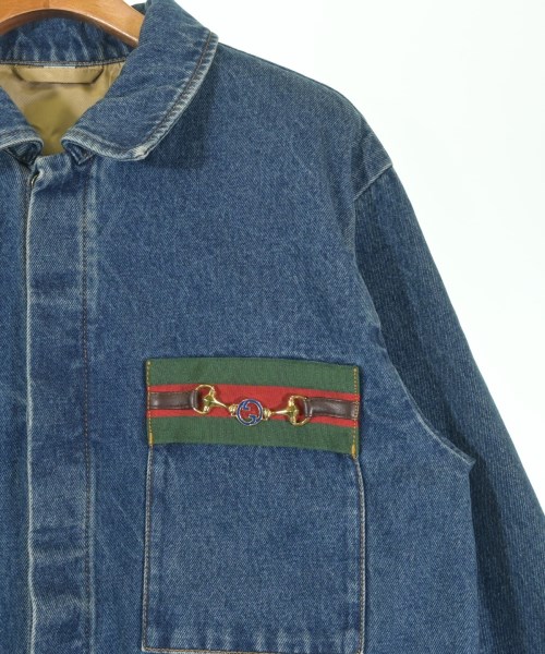 GUCCI（グッチ）デニムジャケット 青 サイズ:46(M位) メンズ/2200624462019