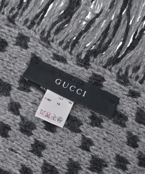 GUCCI（グッチ）マフラー グレー サイズ:- レディース/2200613237062