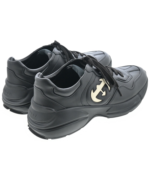 GUCCI（グッチ）スニーカー 黒 サイズ:UK8 1/2(27cm位) メンズ/2200623989050