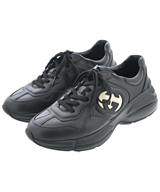 GUCCI（グッチ）スニーカー 黒 サイズ:UK8 1/2(27cm位) メンズ/2200623989050