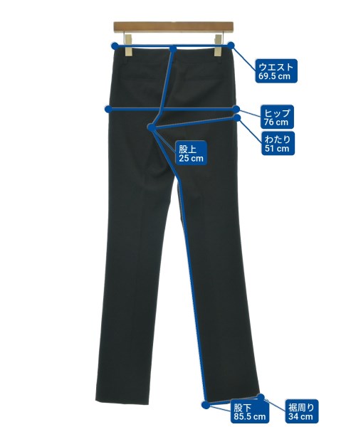 GUCCI（グッチ）スラックス 黒 サイズ:36(XS位) レディース/2200624957065