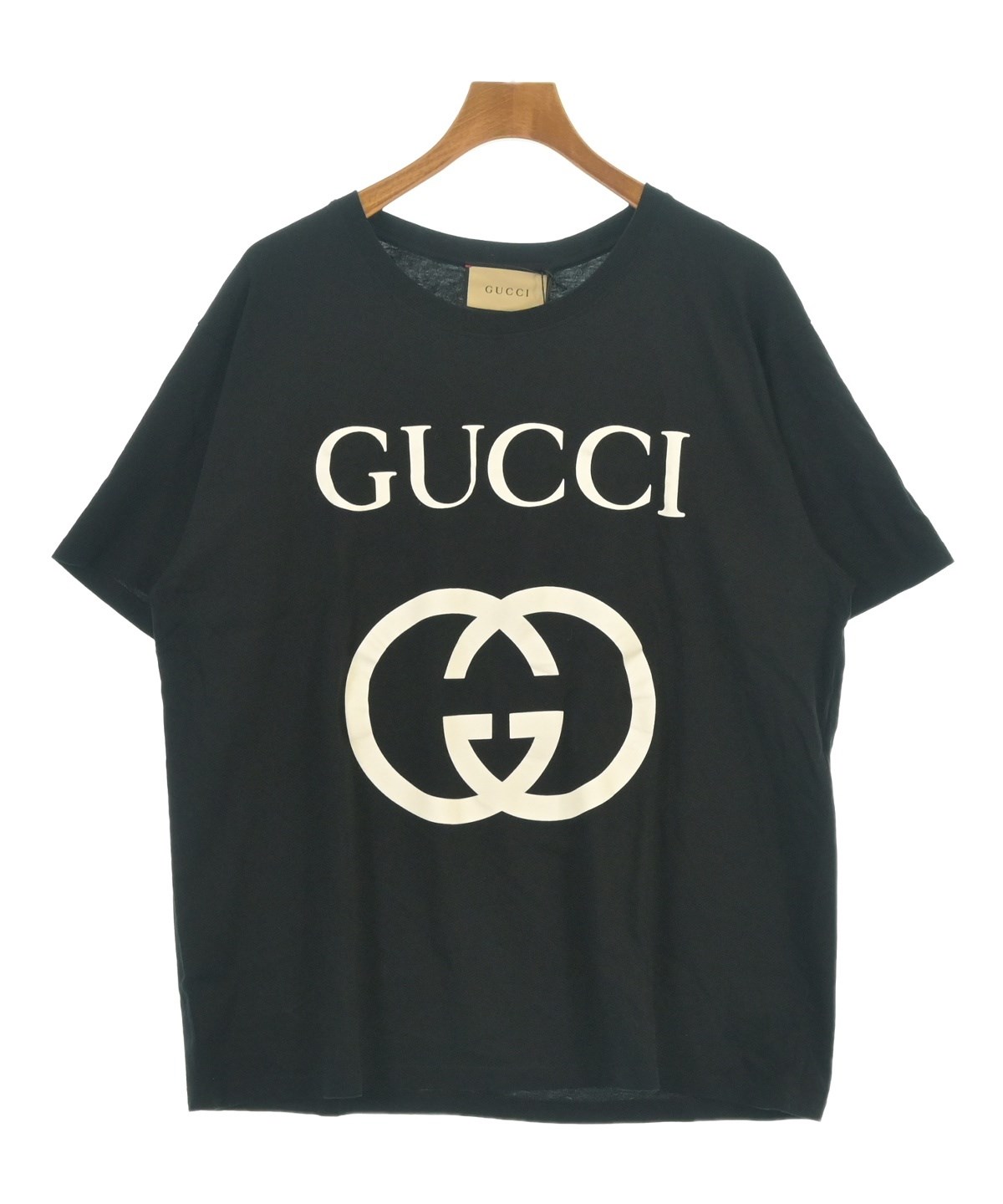 新品■正規GUCCI■グッチ　半袖カットソー　S　黒 GUCCI（グッチ）Tシャツ・カットソー 黒 サイズ:XXL メンズ
