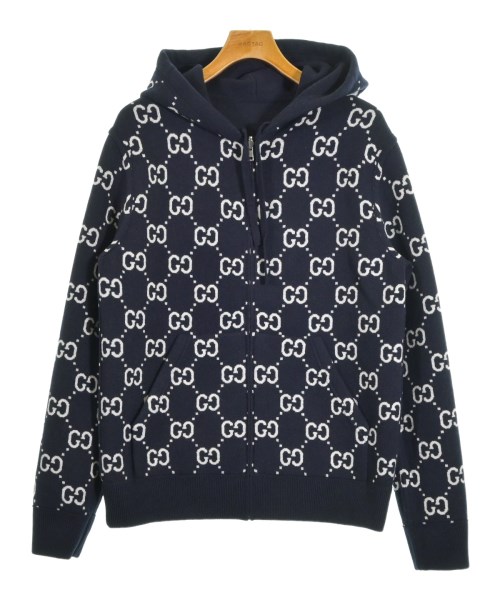 GUCCI（グッチ）ニット・セーター 紺 サイズ:S メンズ/2200626347024