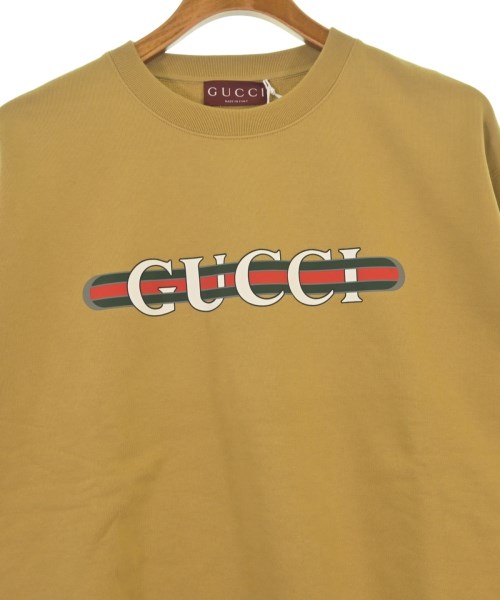 GUCCI（グッチ）スウェット ベージュ サイズ:M メンズ/2200626347031