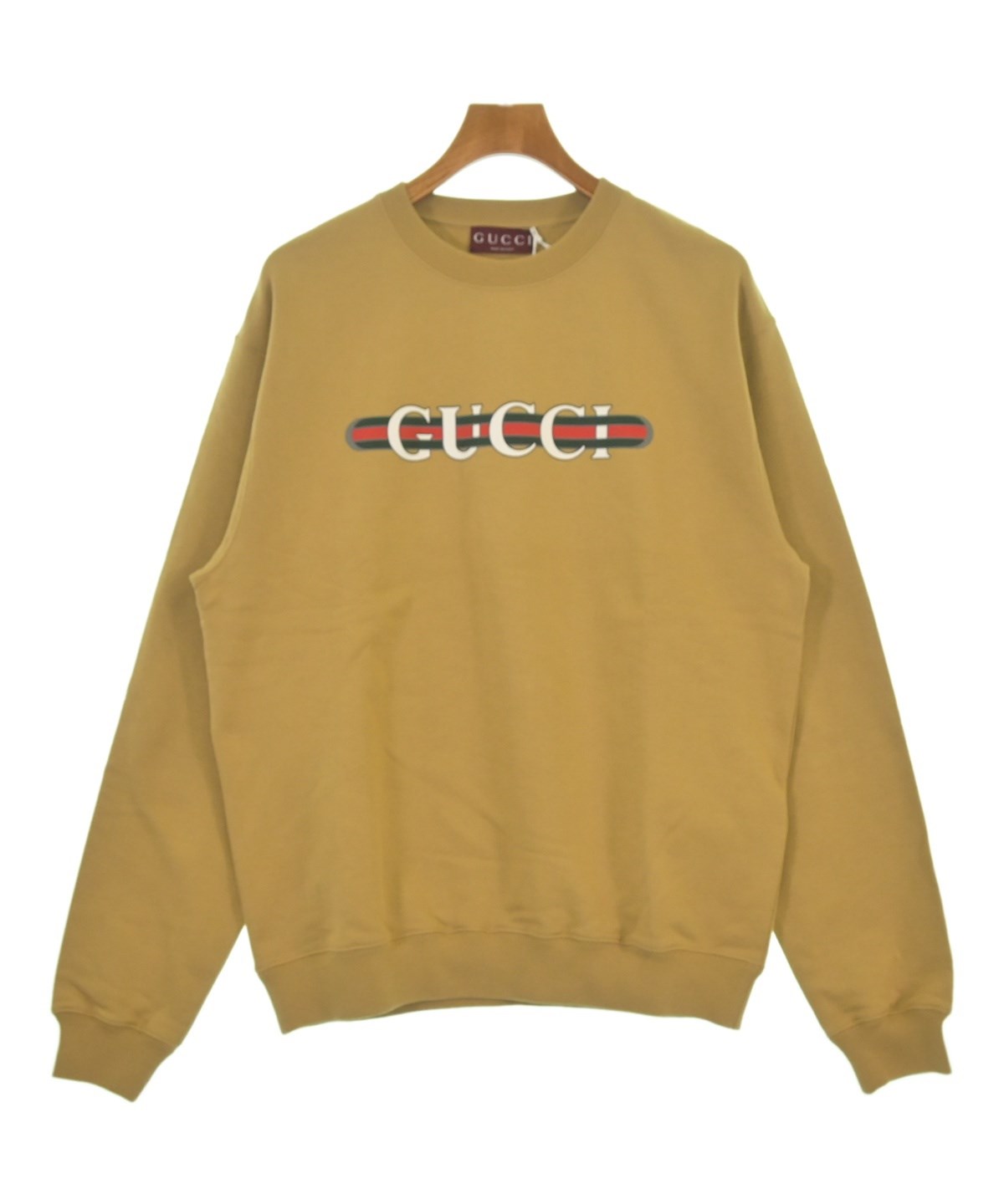GUCCI（グッチ）スウェット ベージュ サイズ:M メンズ/2200626347031