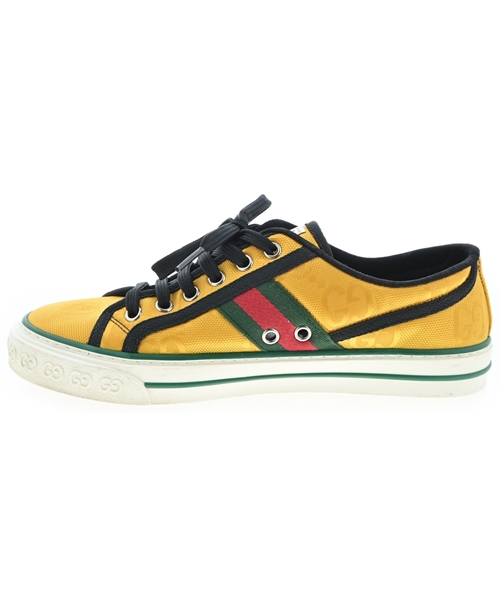 GUCCI（グッチ）スニーカー 黄 サイズ:EU38(24.5cm位) レディース/2200626385064