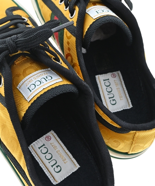 GUCCI（グッチ）スニーカー 黄 サイズ:EU38(24.5cm位) レディース/2200626385064