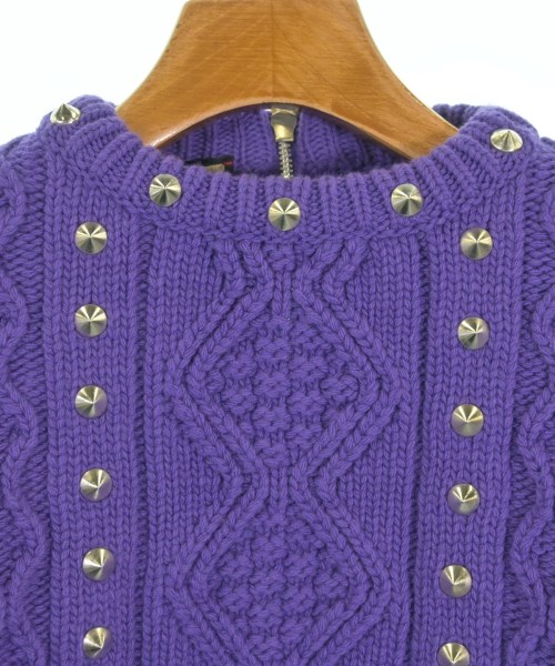 GUCCI（グッチ）ニット・セーター 紫 サイズ:XS レディース/2200615045108