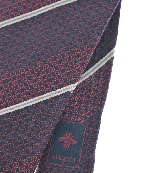 GUCCI（グッチ）ネクタイ 赤 サイズ:- メンズ/2200626704322