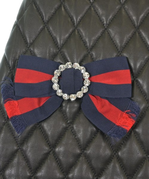 GUCCI（グッチ）ひざ丈スカート 黒 サイズ:36(XS位) レディース/2200626723040