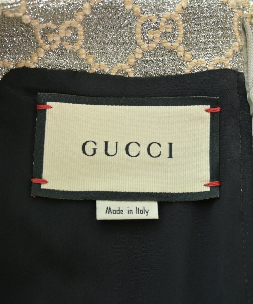 GUCCI（グッチ）ワンピース シルバー サイズ:36(XS位) レディース/2200626723057