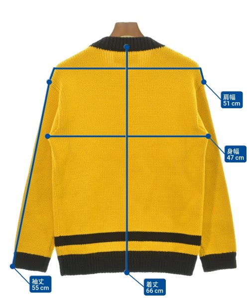 GUCCI（グッチ）ニット・セーター 黄 サイズ:S メンズ/2200627145032