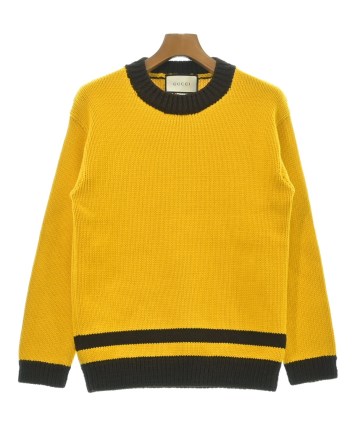 GUCCIの定番セーター‼️ GUCCI（グッチ）ニット・セーター 黄 サイズ:S メンズ/2200627145032