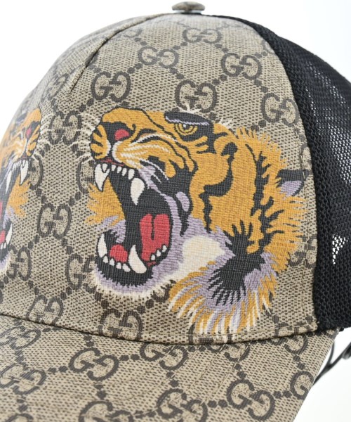 GUCCI（グッチ）キャップ ベージュ サイズ:XL メンズ/2200627370014