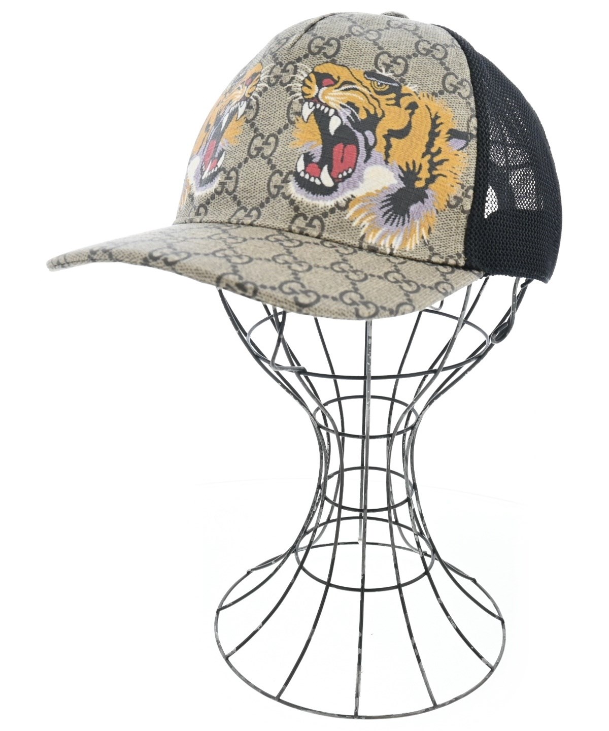 【断捨離】GUCCI ベージュキャップ 日本限定 ヒグチユウコ GGキャンバス ベースボールキャップ ・ベージュ