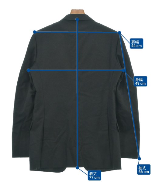 GUCCI（グッチ）ビジネス 黒 サイズ:44/44(S位) メンズ/2200627406010