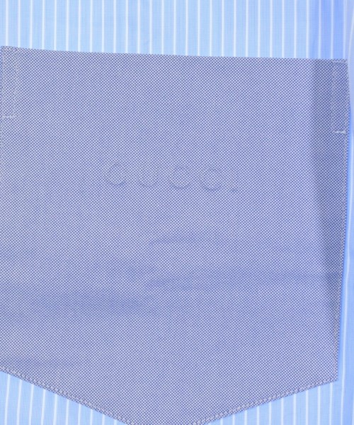 GUCCI（グッチ）カジュアルシャツ 青 サイズ:48(L位) メンズ/2200627413018