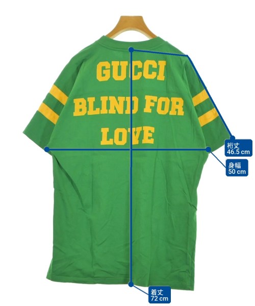 GUCCI（グッチ）Tシャツ・カットソー 緑 サイズ:S レディース/2200627150234