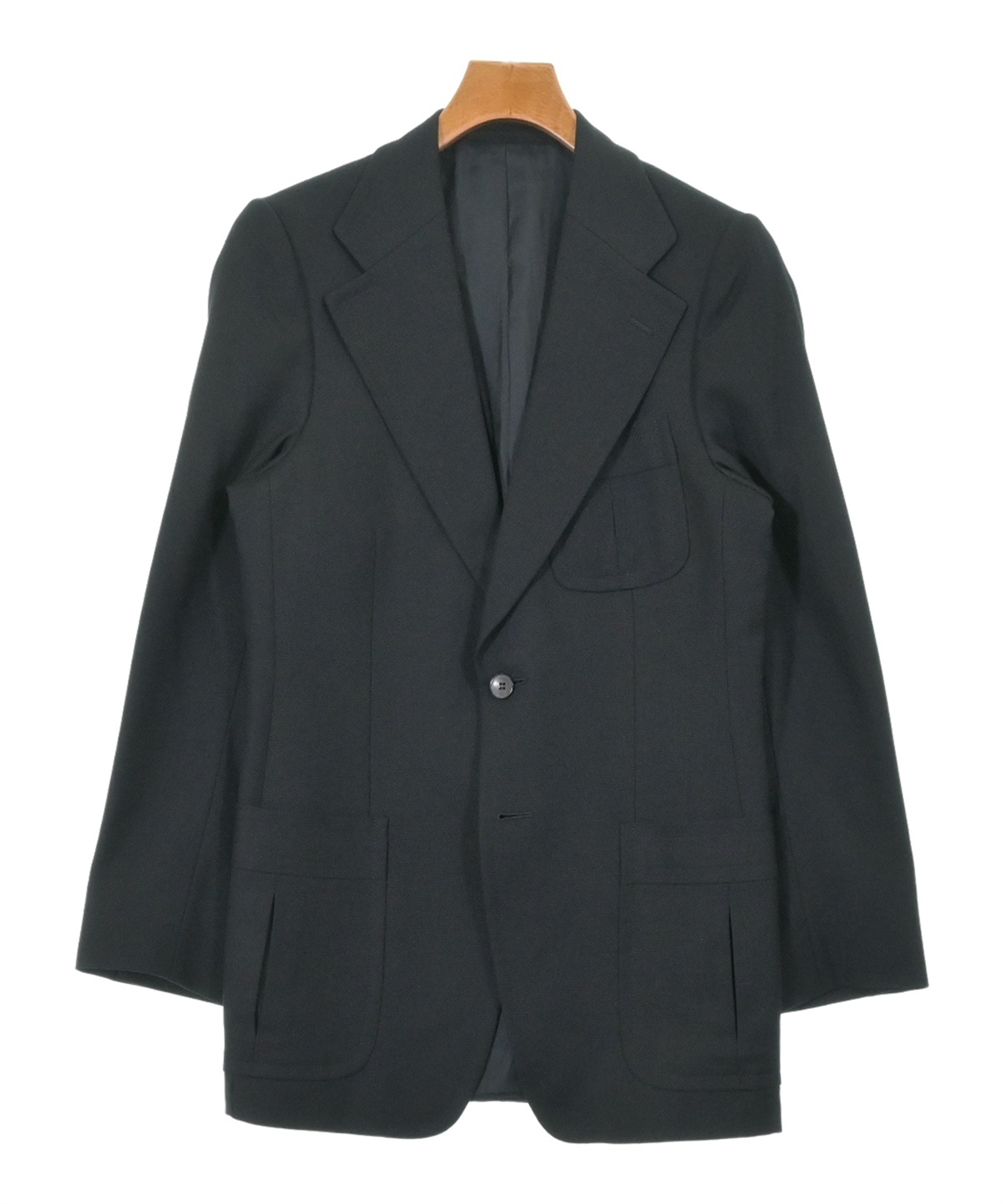 GUCCI グッチ テーラード ジャケット ブラック 50R GUCCI（グッチ）テーラードジャケット 黒 サイズ:46(M位) メンズ