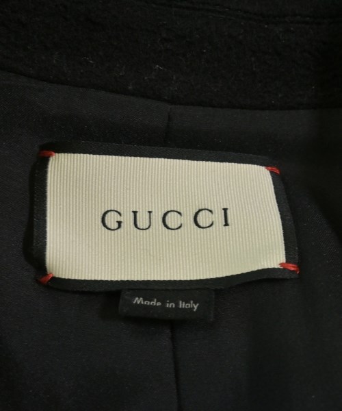 GUCCI（グッチ）チェスターコート 黒 サイズ:40(M位) レディース/2200627565090