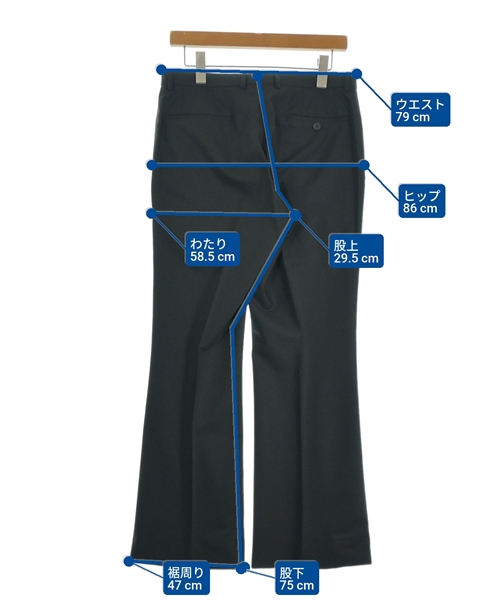 GUCCI（グッチ）スラックス 黒 サイズ:48(L位) メンズ/2200627565151