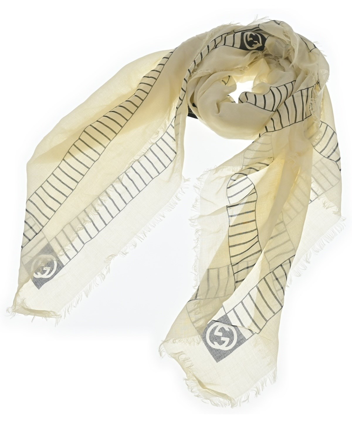 GUCCI（グッチ）ストール 黄 サイズ:- メンズ/2200627722066 |【公式