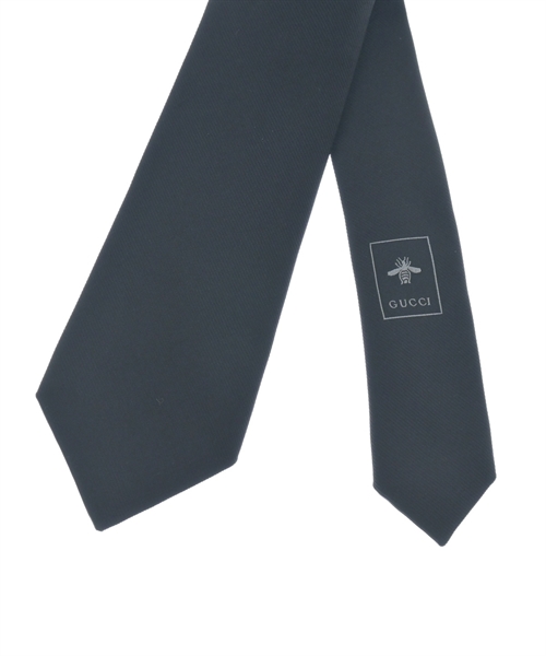 GUCCI（グッチ）ネクタイ 黒 サイズ:- メンズ/2200627770081