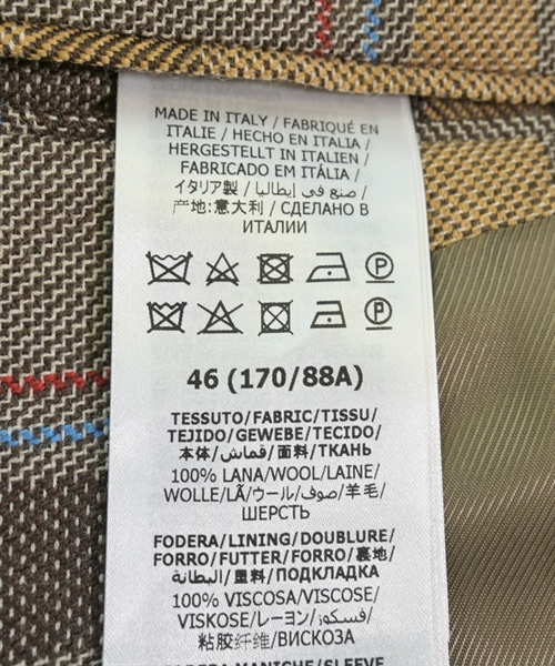 GUCCI（グッチ）テーラードジャケット グレー サイズ:46(M位) メンズ/2200627900020