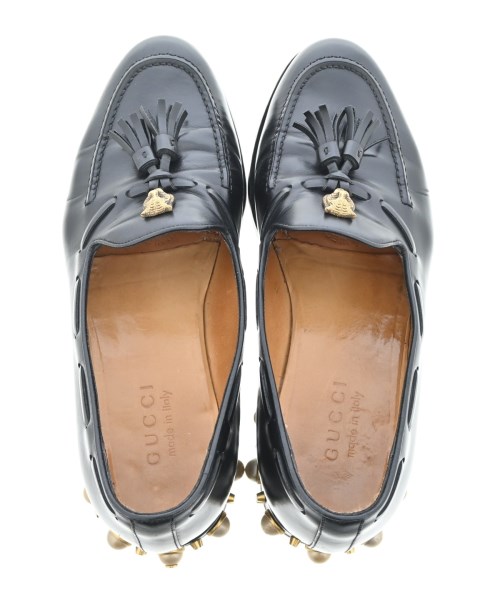 GUCCI（グッチ）ビジネス・ドレスシューズ 黒 サイズ:UK6(24.5cm位) メンズ/2200627900075