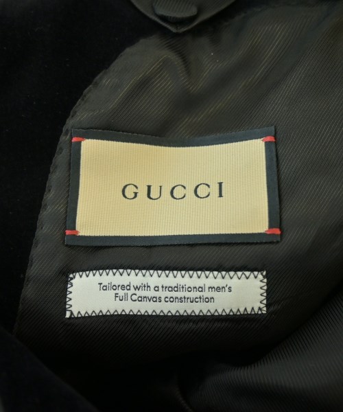 GUCCI（グッチ）テーラードジャケット 黒 サイズ:40(M位) レディース/2200627959011