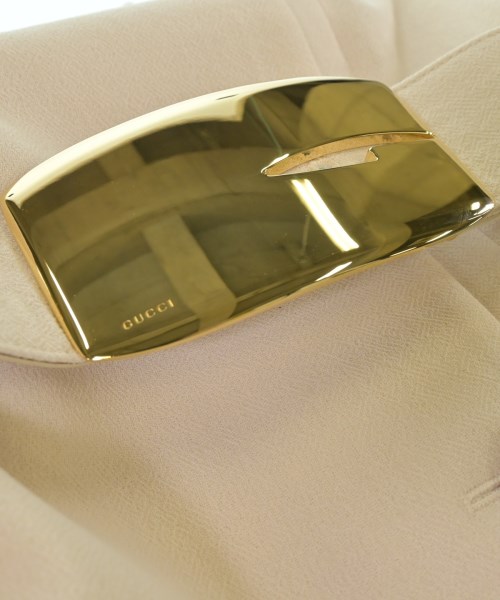 GUCCI（グッチ）ノーカラージャケット ピンク サイズ:38(S位) レディース/2200627959059