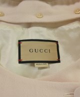 GUCCI（グッチ）ノーカラージャケット ピンク サイズ:38(S位) レディース/2200627959059