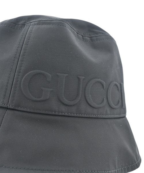 GUCCI（グッチ）ハット 黒 サイズ:- レディース/2200627959073