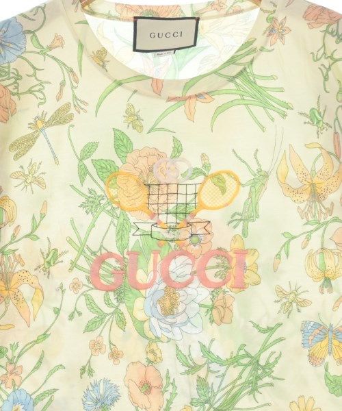 GUCCI（グッチ）Tシャツ・カットソー 黄 サイズ:S レディース/2200618337040