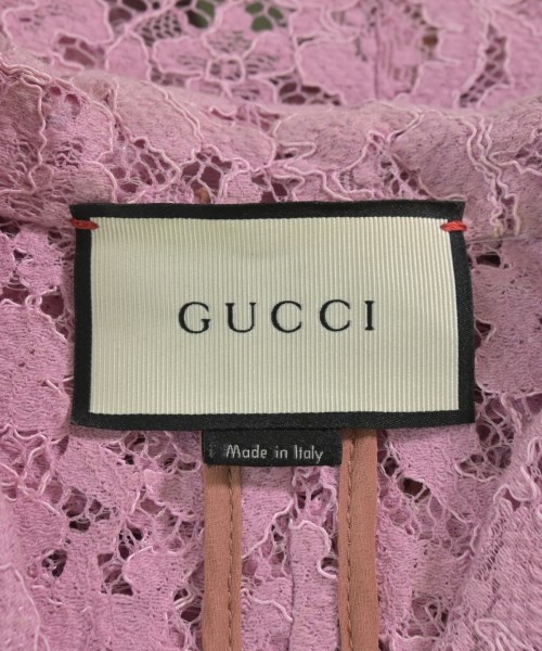 GUCCI（グッチ）カジュアルジャケット ピンク サイズ:36(XS位) レディース/2200625754069