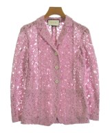 GUCCI（グッチ）カジュアルジャケット ピンク サイズ:36(XS位) レディース/2200625754069