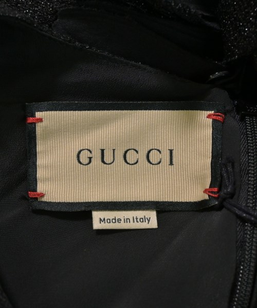 GUCCI（グッチ）ワンピース 黒 サイズ:38(S位) レディース/2200629319103