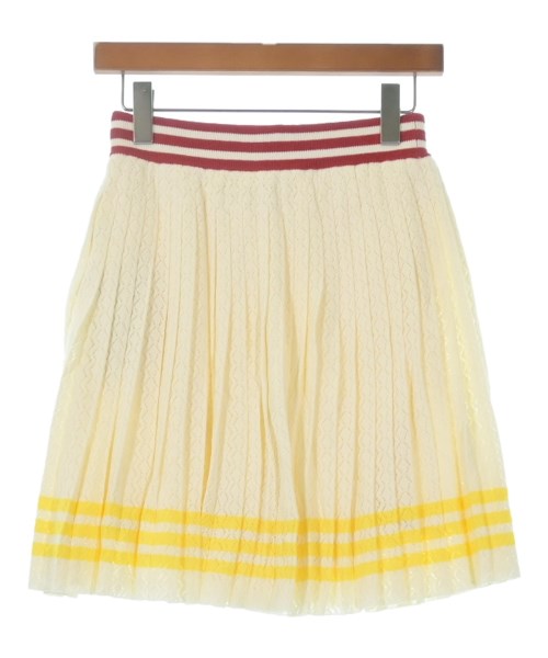 GUCCI（グッチ）ひざ丈スカート 白 サイズ:M レディース/2200629319127