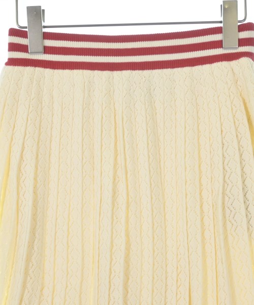 GUCCI（グッチ）ひざ丈スカート 白 サイズ:M レディース/2200629319127