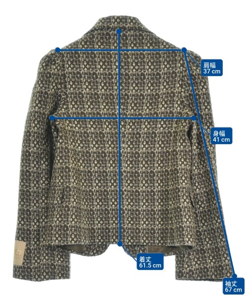 GUCCI（グッチ）テーラードジャケット ベージュ サイズ:46(M位) メンズ/2200629319141