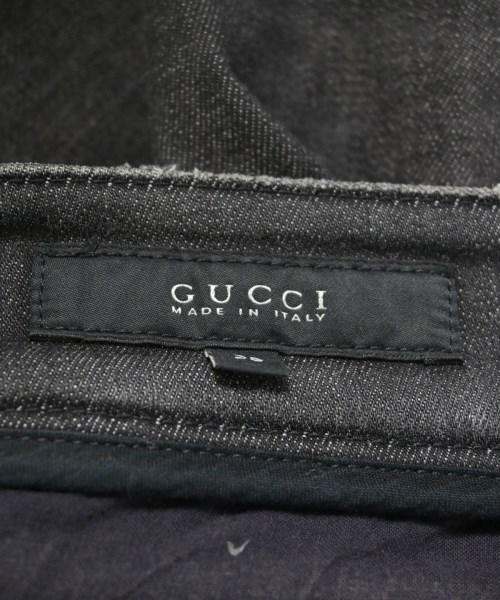 GUCCI（グッチ）デニムパンツ 黒 サイズ:-(M位) レディース/2200612837041