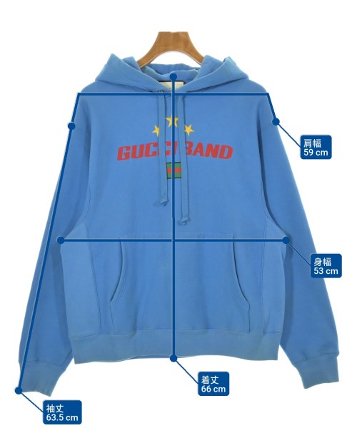 GUCCI（グッチ）パーカー 青 サイズ:S メンズ/2200630000113