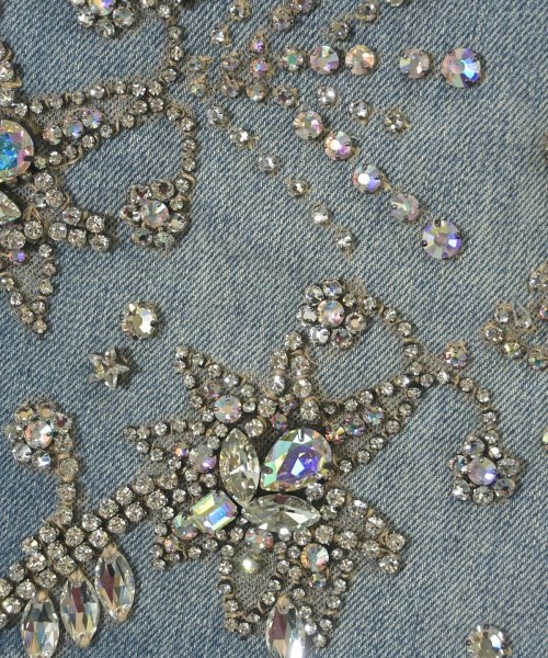 GUCCI（グッチ）ショートパンツ 青 サイズ:34(XXS位) レディース/2200630283035