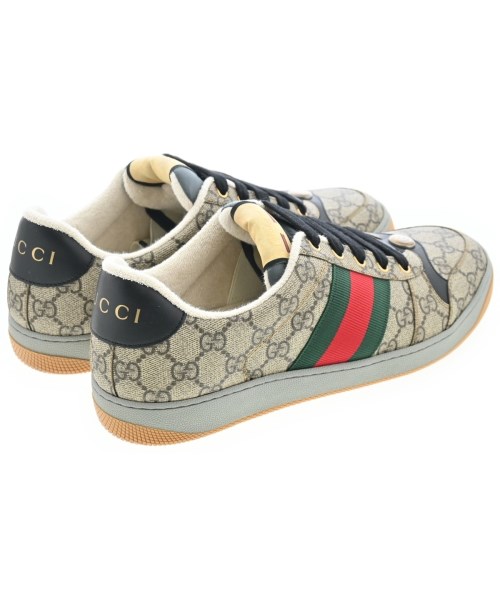 GUCCI（グッチ）スニーカー グレー サイズ:UK9(27.5cm位) メンズ/2200630283066