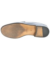GUCCI（グッチ）ビジネス・ドレスシューズ 紺 サイズ:UK8(26.5cm位) メンズ/2200630680018