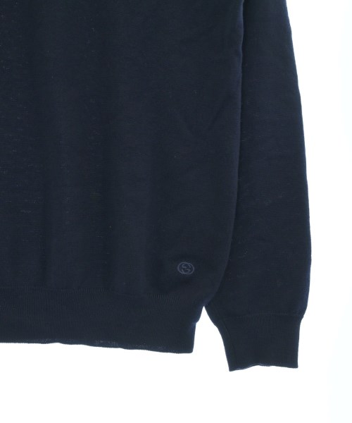 GUCCI（グッチ）ニット・セーター 紺 サイズ:M メンズ/2200615973036