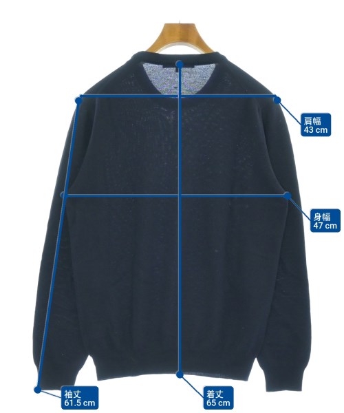 GUCCI（グッチ）ニット・セーター 紺 サイズ:M メンズ/2200615973036